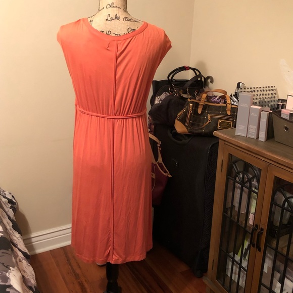 MAX STUDIO | Salmon-colored dress - Picture 2 of 2
